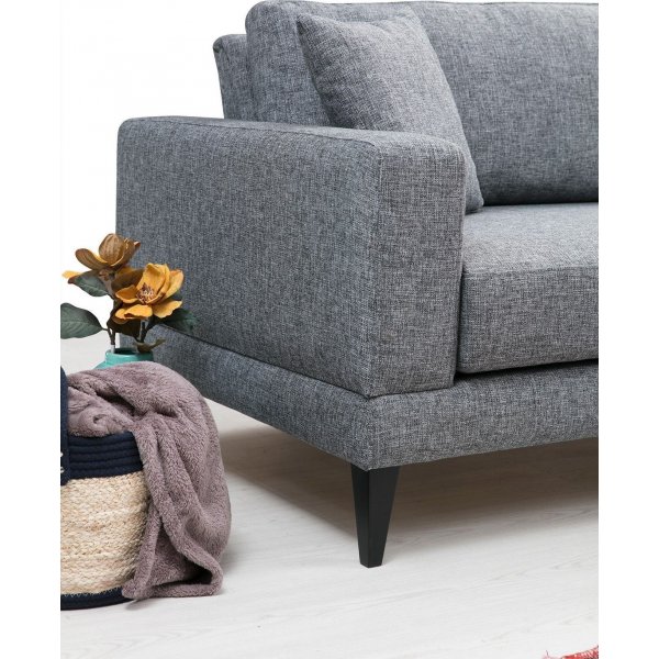 Lido 2-seters sofa - M�rkegr�