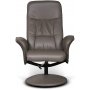 Times lenestol med fotskammel (Recliner) - Gr PU