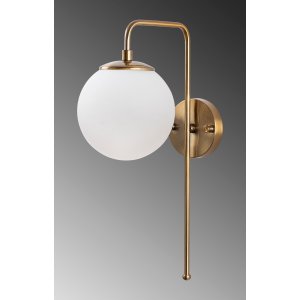 Viran vegglampe 10925 - Vintage/hvit