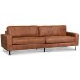 Sand 3,5-seter sofa 260 cm - Cognac kolr