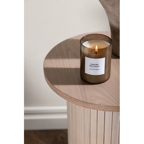 Bianca sidebord Ø40 cm - Whitewash Bianca sidebord Ø40 cm - Whitewash