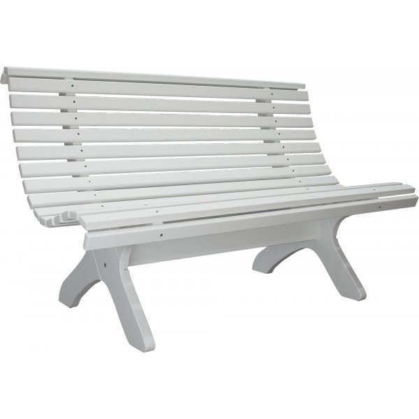 3-seters benk Lillesand - Hvit 3-seters benk Lillesand - Hvit