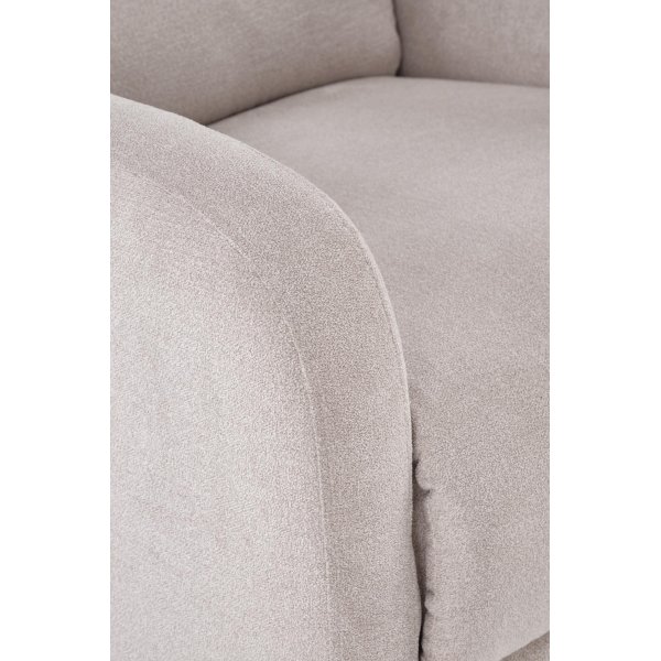 Elektrisk lenestol med hvilestol - Lys beige