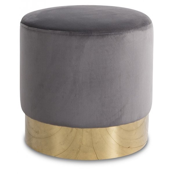 Sittepuff Isabelle 42 cm - Gr/Messing