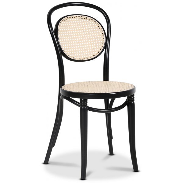 Bøyetre stol No 10 Klassiker - Svart / Rotting Bøyetre stol No 10 Klassiker - Svart / Rotting