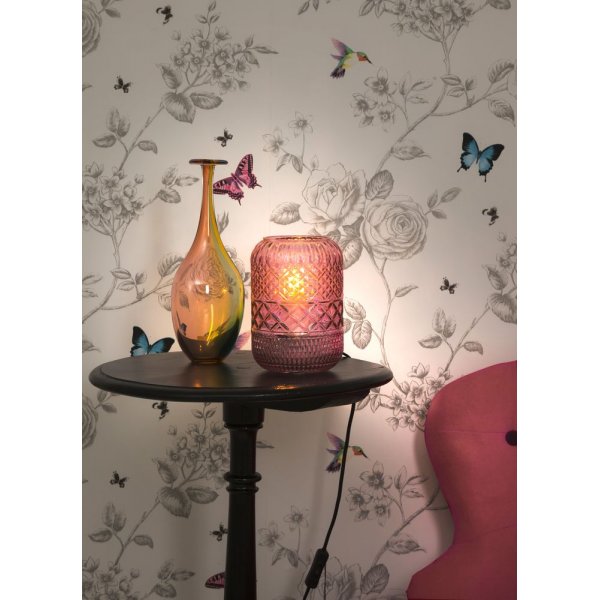 Bordlampe Minna - Rosa Bordlampe Minna - Rosa