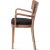 Solid ramme stol med polstret sete - Valgfri farge p ramme og trekk