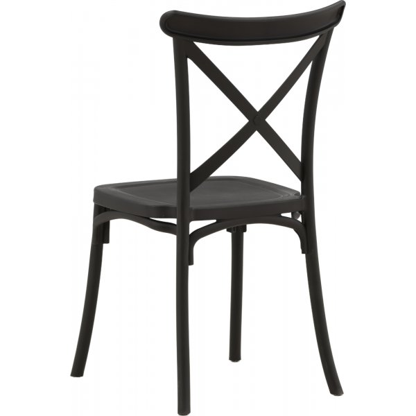 Crosett spisestol - Sort Crosett spisestol - Sort