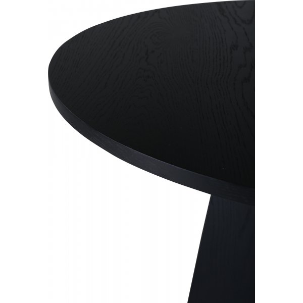 Bootcut spisebord 110 cm - Sort