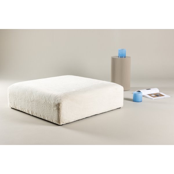 Davie puff - Beige/svart Davie puff - Beige/svart