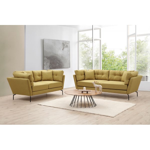 Mapa 3-seters sofa - Grønngul Mapa 3-seters sofa - Grønngul