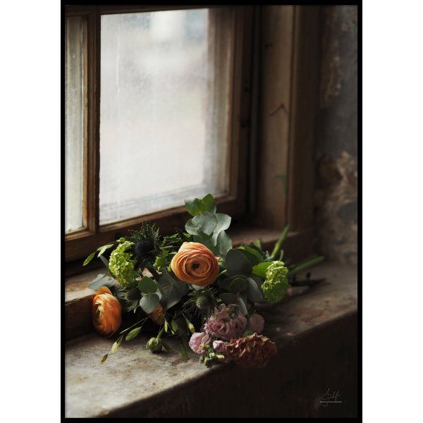 FLOWER BOUQUET COLOR - Plakat 50x70 cm