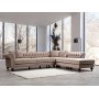Bogart hjrnesofa  beige