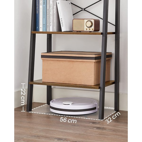 Petter trinnhylle 172 cm - Brun/svart Petter trinnhylle 172 cm - Brun/svart