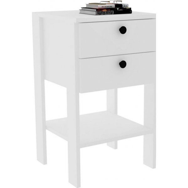 Runa nattbord - Hvit Runa nattbord - Hvit