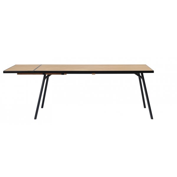 Fiskebein tilleggsbrett 45 x 90 cm - Sort / Eik Fiskebein tilleggsbrett 45 x 90 cm - Sort / Eik