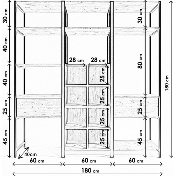 Limbo hallm�bler 603 - Eik