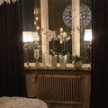 Kundebilde Palmblad Bordlampe 50cm - Messing
