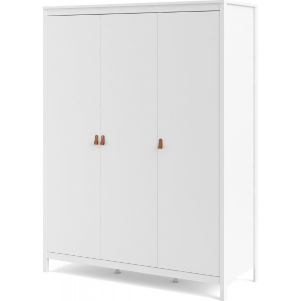 Madrid garderobe med 3 dører - Hvit Madrid garderobe med 3 dører - Hvit