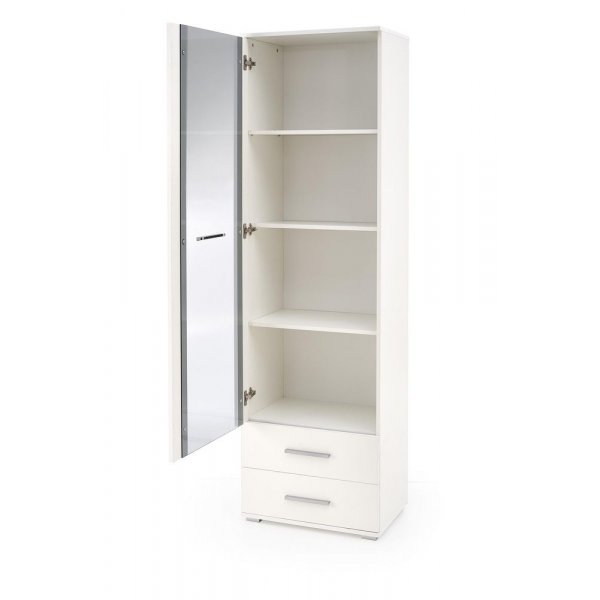 Abdel vitrineskap - Hvit