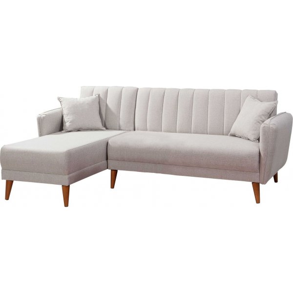 Aqua divansovesofa, venstre - Beige Aqua divansovesofa, venstre - Beige