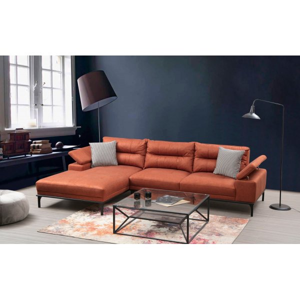 Hollywood divansofa - oransje