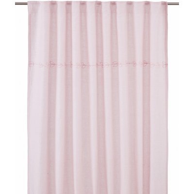 Amie gardin 2-pakning 2 x 140 x 280 cm - Lys rosa
