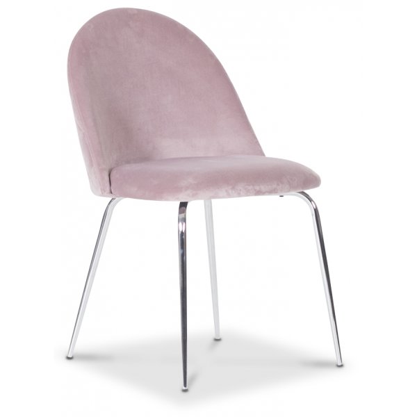Plaza spisegruppe, marmorbord med 4 st Plaza fløyelstoler - Rosa/Hvit/Krom Plaza spisegruppe, marmorbord med 4 st Plaza fløyelstoler - Rosa/Hvit/Krom