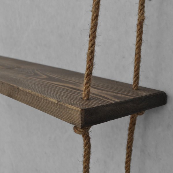 Abstrakt vegghylle 42 - Valnøtt Abstrakt vegghylle 42 - Valnøtt