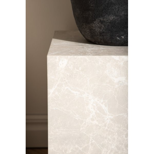 York Høyt salongbord 40 x 40 cm - Beige York Høyt salongbord 40 x 40 cm - Beige