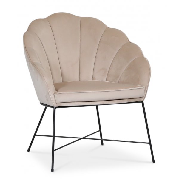 Mir lenestol - Beige flyel