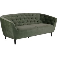 Felicia 3-seters sofa - Skogsgrønn (Fløyel) Felicia 3-seters sofa - Skogsgrønn (Fløyel)