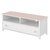 Stephany TV-benk - Hvit/rosa