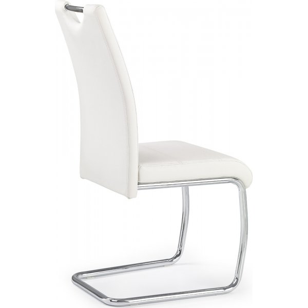 Stol John - Hvit/krom Stol John - Hvit/krom