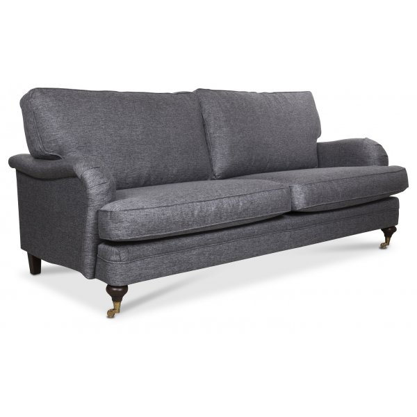 Howard London Premium 4-seter rett sofa - Grå Howard London Premium 4-seter rett sofa - Grå