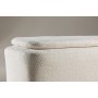 Laurel puff - Hvit boucle