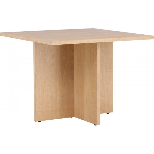 Leo spisebord 100 x 100 cm - Natur Leo spisebord 100 x 100 cm - Natur