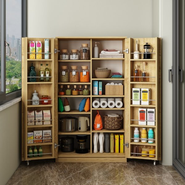 Paose garderobe - Eik Paose garderobe - Eik