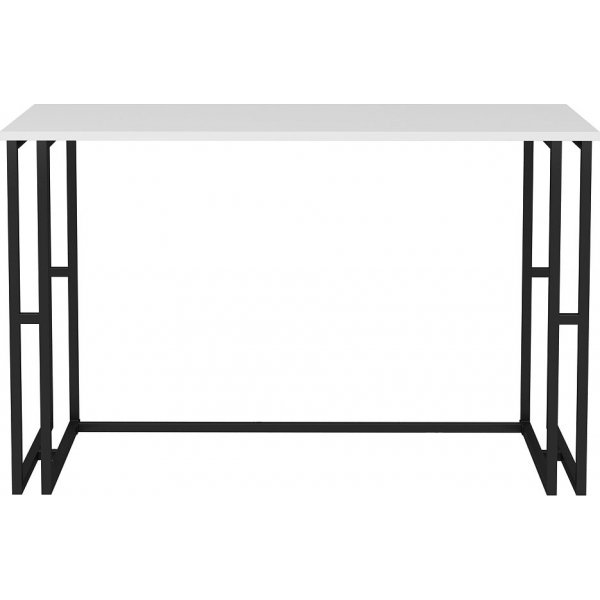 Kane skrivebord 120 x 60 cm - Sort/hvit Kane skrivebord 120 x 60 cm - Sort/hvit