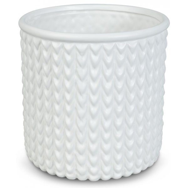 Krukke Guess H16,5 cm - Hvit