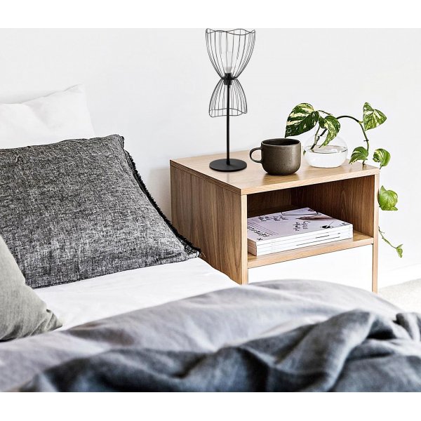 Zeyno bordlampe - Svart