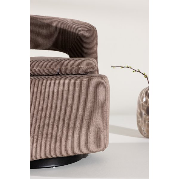Laurel lenestol - Brun kordfløyel Laurel lenestol - Brun kordfløyel