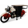 Glider motorsykkel barbord/bardisk - Metall/mango