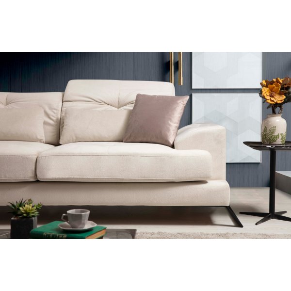 Frido divansofa - Stone beige