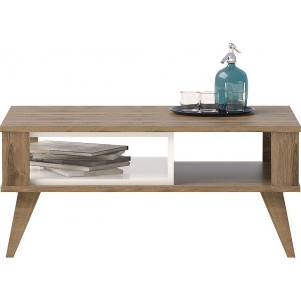 Ionis salongbord - Eik/hvit Ionis salongbord - Eik/hvit