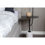 Malsta bordlampe - Hvit marmor / svart