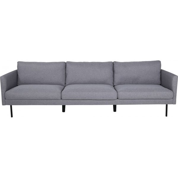 Eden 3-seter sofa B262 cm - Grått stoff + Tekstilrens for møbler Eden 3-seter sofa B262 cm - Grått stoff + Tekstilrens for møbler