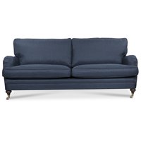 Howard London Premium 4-seters rett sofa - Blå