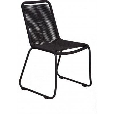 Rope stol - Svart + Mbelpleiesett for tekstiler