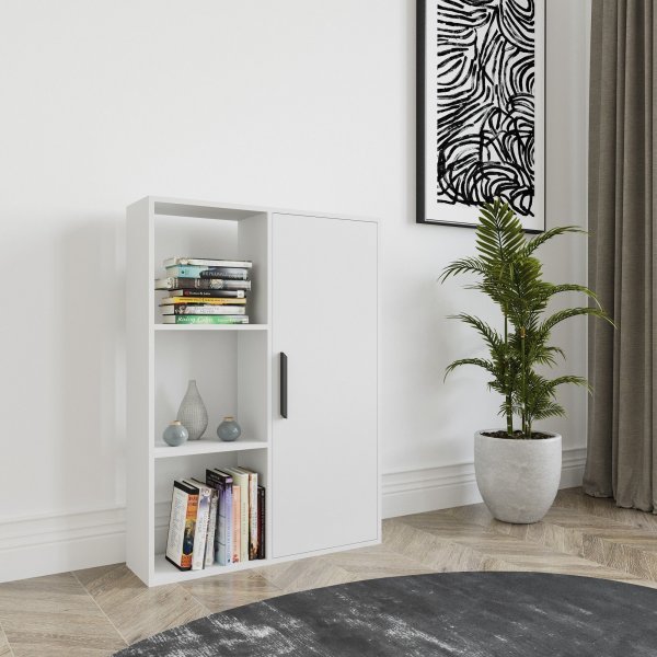 Patrick bokhylle - Hvit Patrick bokhylle - Hvit